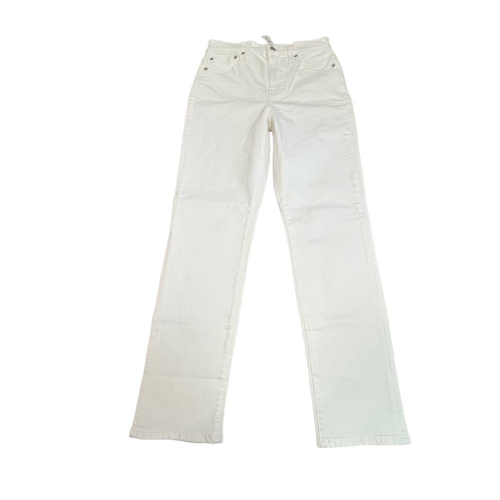 NWT Madewell The Perfect Vintage Jean in Tile White Size 26 Women